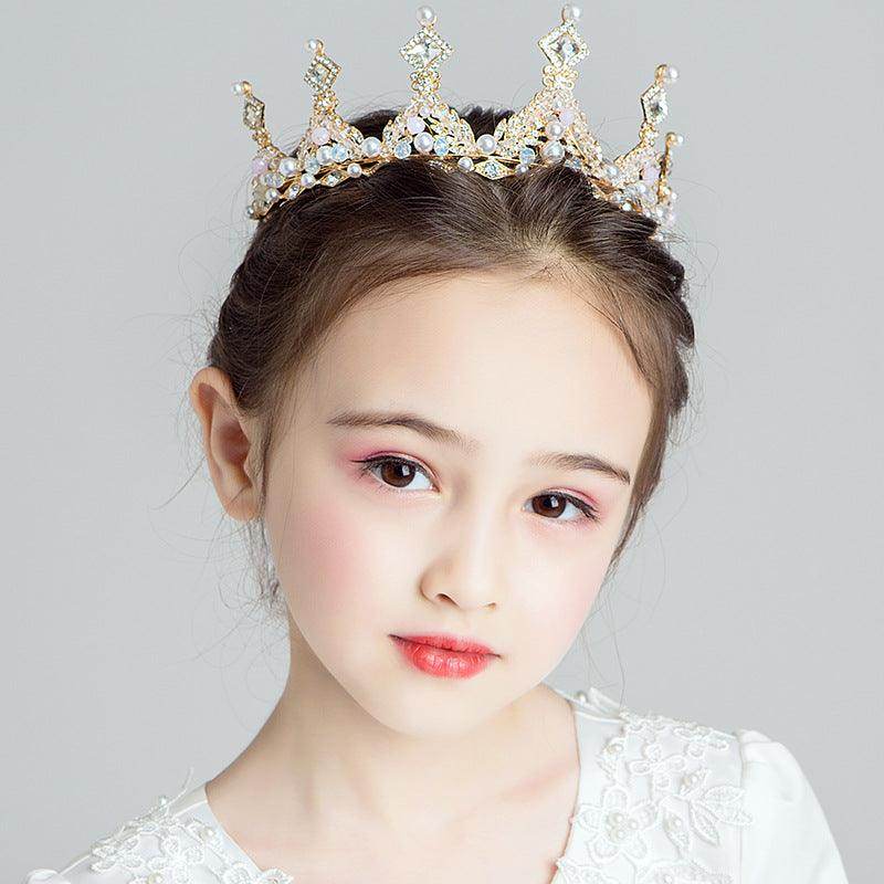 Wedding Hair Accessories for Kids, Flower Girl Hair Accessory, Princess Headpiece Flower Girl Headpiece Accessories for Birthday Party 638998917597 - COCOMELODY